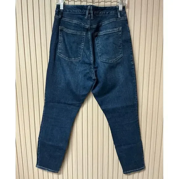 Good American Always Fits Good Classic Blue Jeans Women’s Size 14/32 - Picture 2 of 4